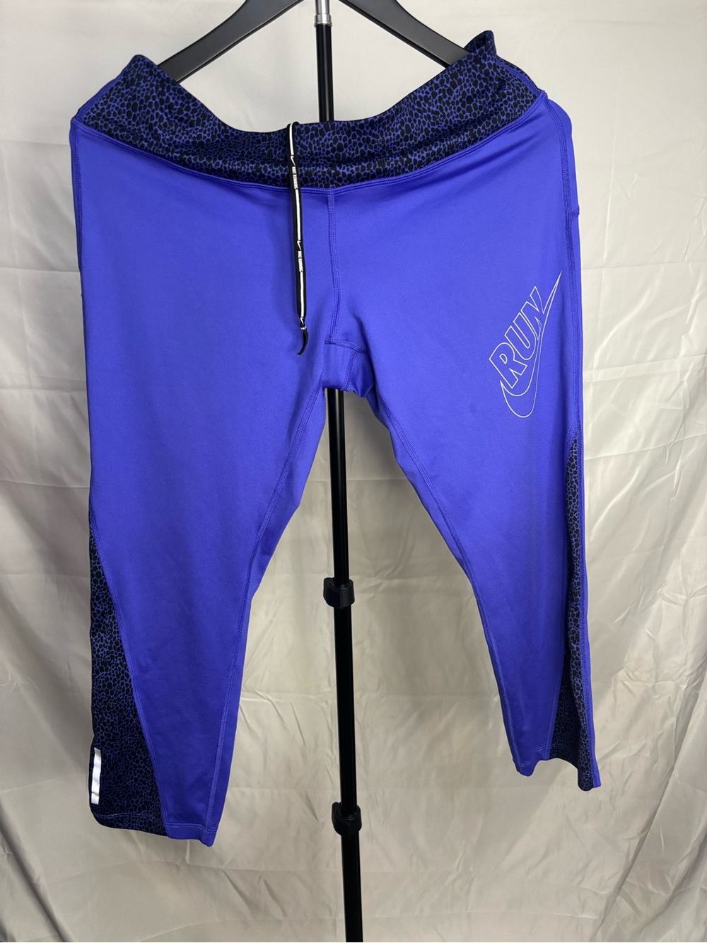Nike Purple 'RUN' Performance Leggings